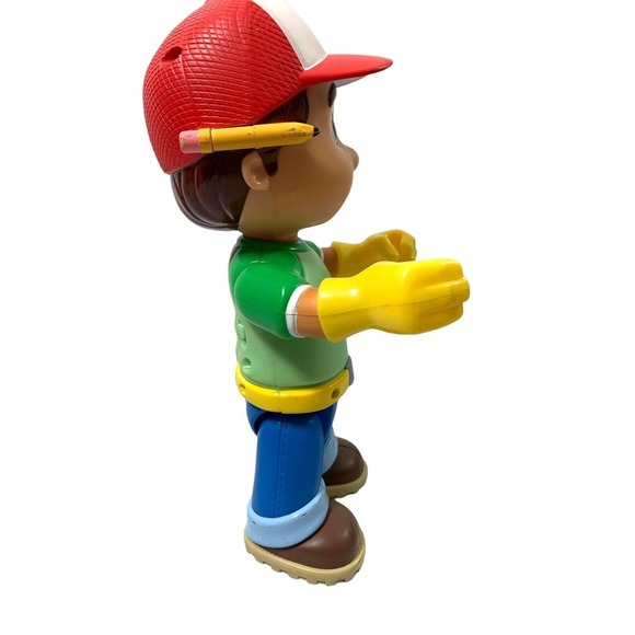 Bob the Builder Toy Figure 2007 Disney Mattel Handy Man Talks - Picture 3 of 9